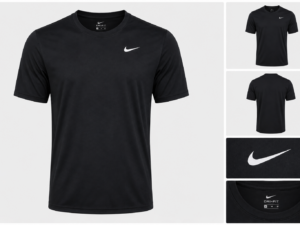 nike negra Playera Nike Entrenamiento Dri-FIT Hombre