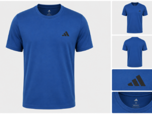 Playera adidas Workout Essentials FeelReady Hombre Azul