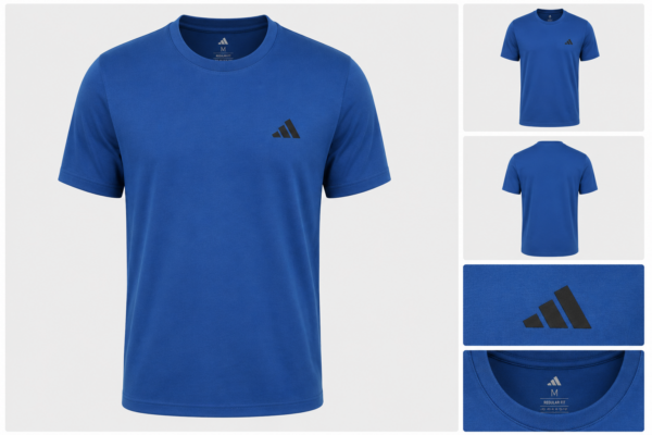 adidas azul Playera adidas Workout Essentials FeelReady Hombre Azul