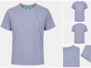Playera Deportiva X10 Kids Training Color Azul de Secado Rápido