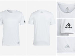 adidas blanca Playera Adidas Run It Hombre Blanca para Entrenamiento | Ligera y Transpirable