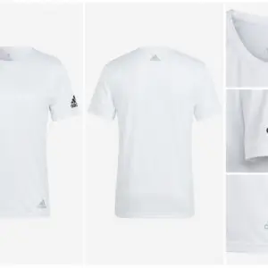 Playera Adidas Run It Hombre Blanca para Entrenamiento | Ligera y Transpirable