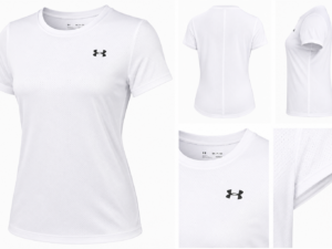 Ua blanca Playera Under Armour Tech Mesh Mujer Blanca | Ligera y Transpirable
