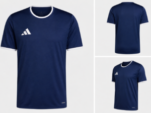 Playera Deportiva Adidas Tiro Hombre Azul Marino | AEROREADY