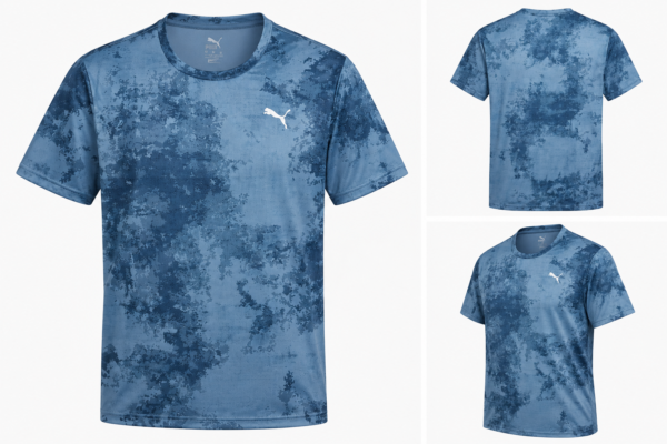 puma azul Playera Puma Train All Day Essentials para Hombre Azul